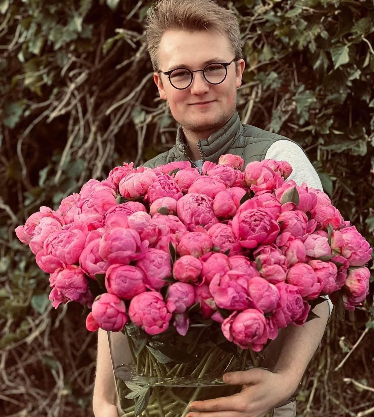 Léo, artisan fleuriste