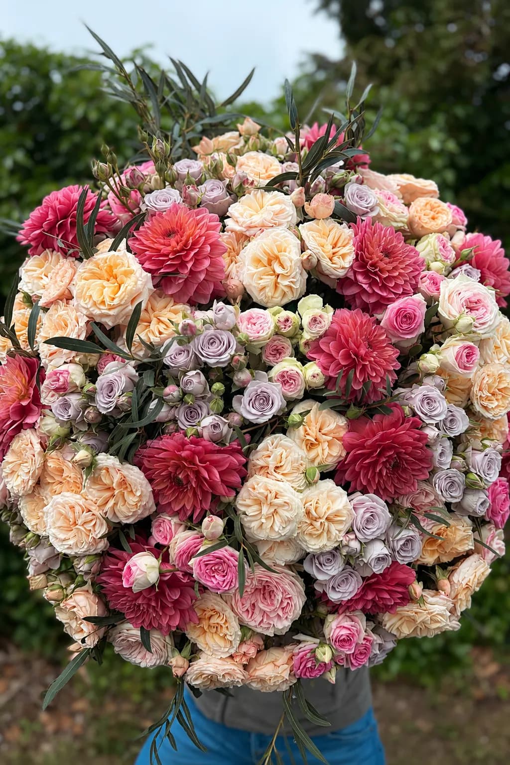 bouquets pivoines
